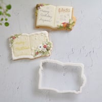 【クッキーカッター】ブック型