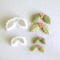【クッキーカッター】ヒイラギ(大小2個セット)