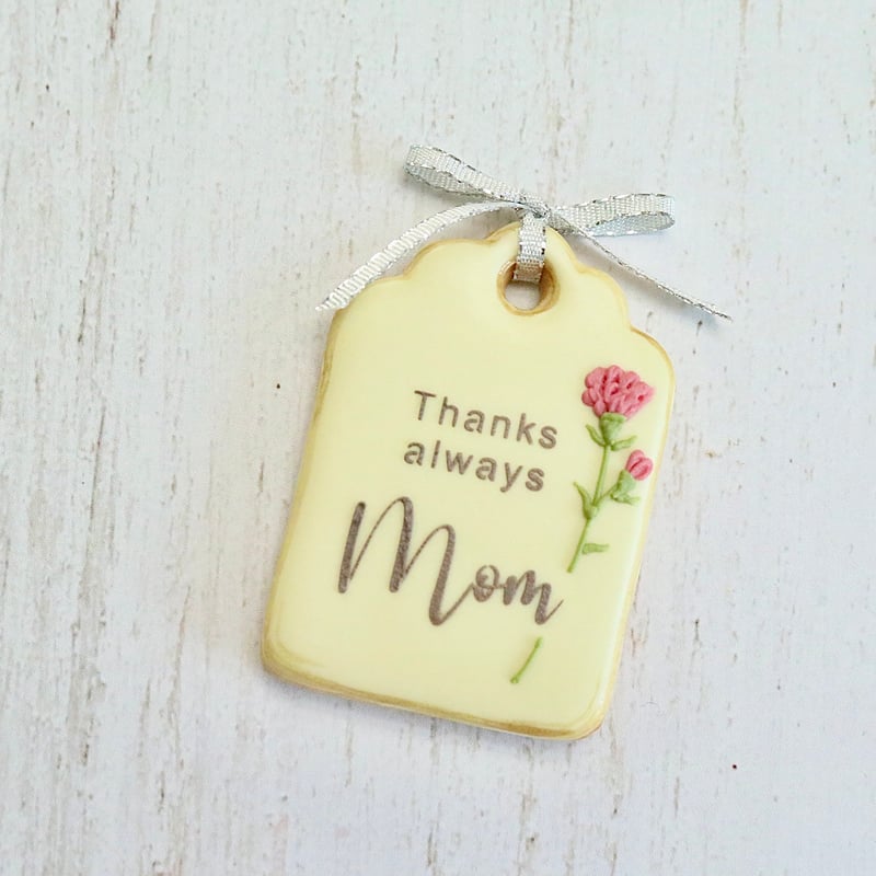 ステンレス製テンプレート／Thanks always Mom(タグ型) | atelier＊m