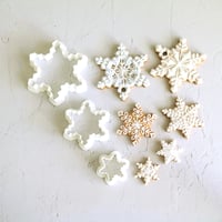 【クッキーカッター】雪の結晶(3個セット)