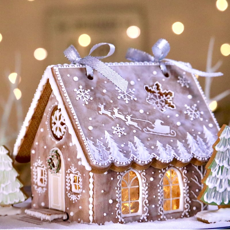クッキーカッター】ジンジャーブレッドハウス(ベーシック6個セット