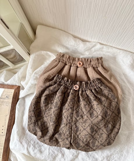 balloon pumpkin pants《antique bouquet》