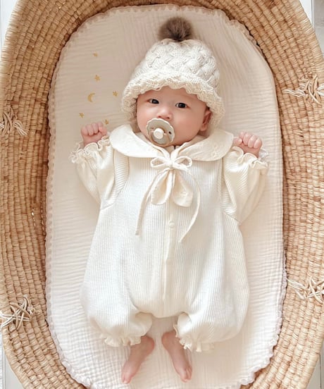 ceremony  lib knit half rompers