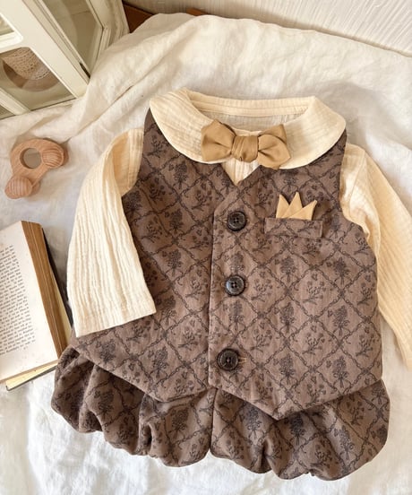chic vest suit《pumpkin pants》