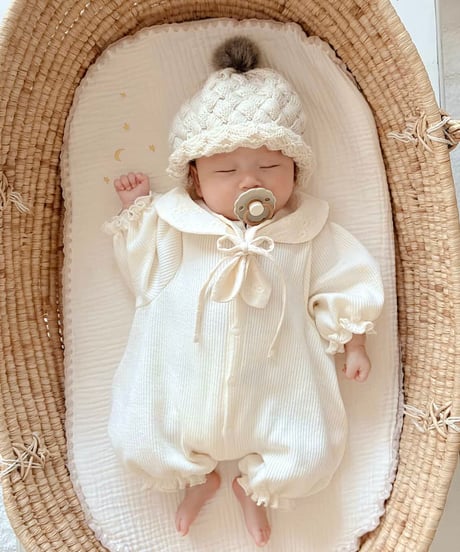 ceremony  lib knit half rompers