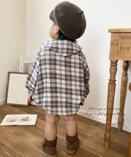 retro tartan shirt rompers