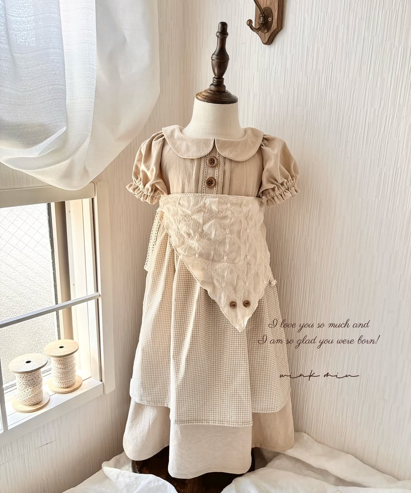 AND ROMEO フランセーズワンピース heroine french apron onepiece | wink miu