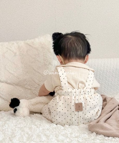 round collar w gauze tops 《milk/short sleeve》