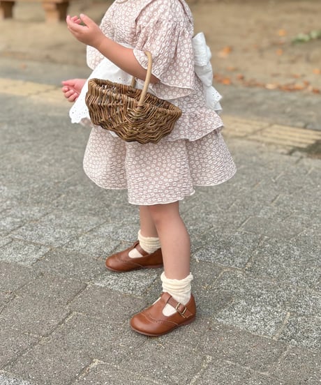 retro kids jinbei《petit flower》