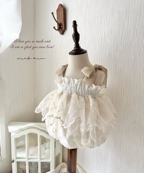 french diamond flower fairy rompers dress