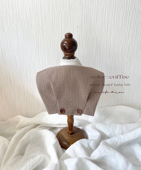 sailor scarf baby bib