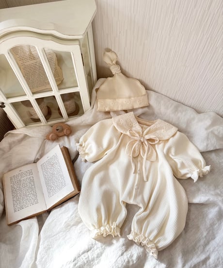 ceremony  lib knit half rompers