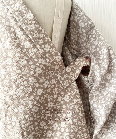 retro kids yukata (flower)