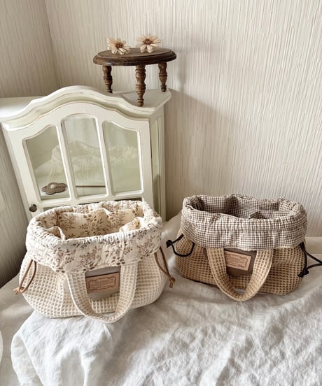 baby's napkin pouch 《milk / cafe au lait》