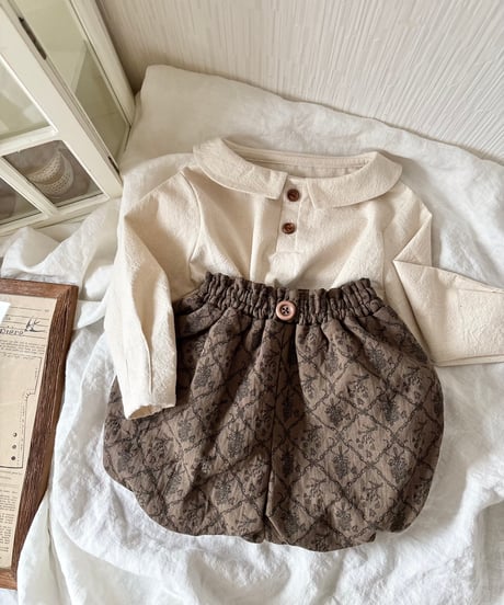 balloon pumpkin pants《antique bouquet》