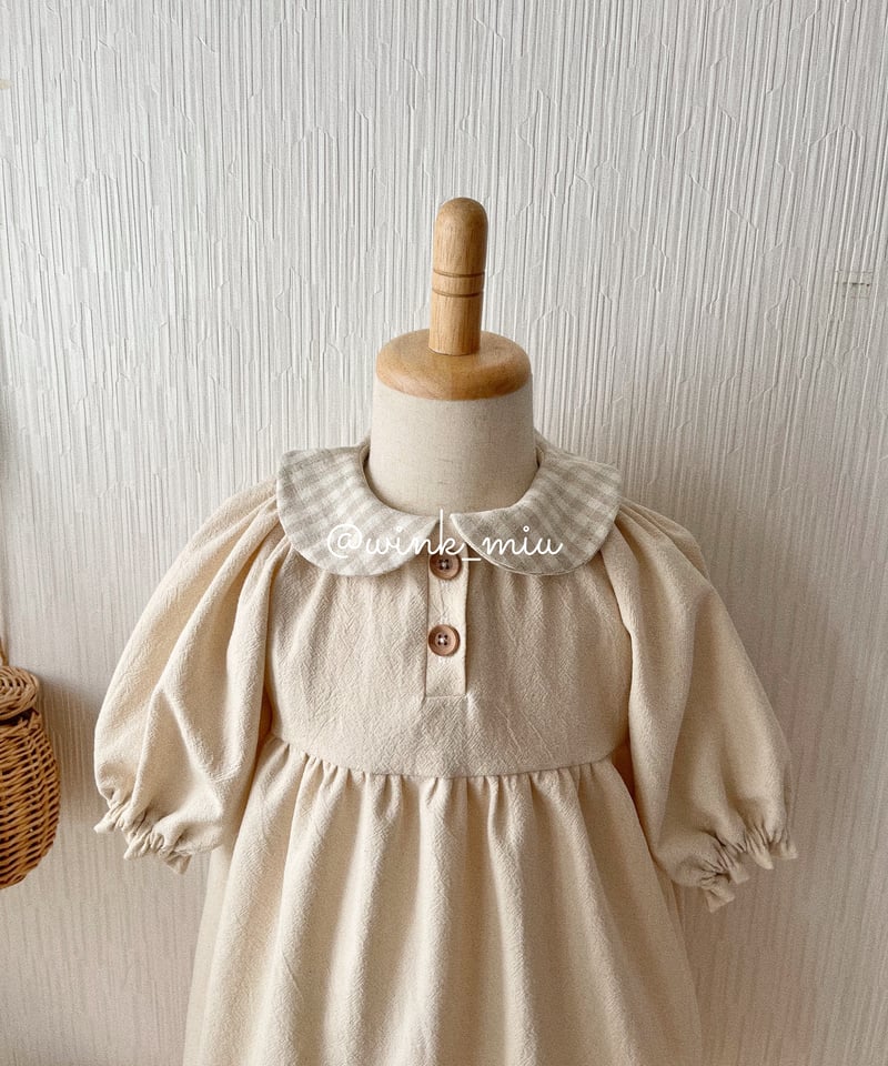 natural A line onepiece | wink miu