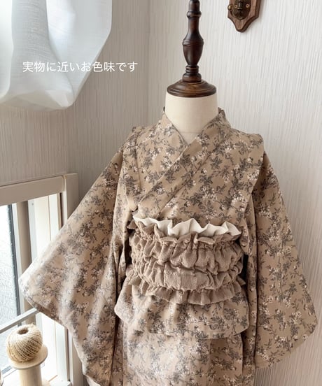 retro kids yukata (sick rose)