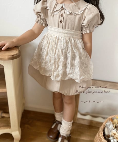 chiffon cake apron balloon onepiece