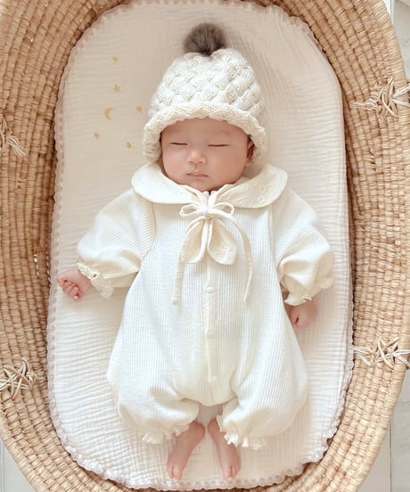 ceremony  lib knit half rompers