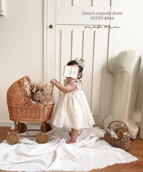 french organdy dress