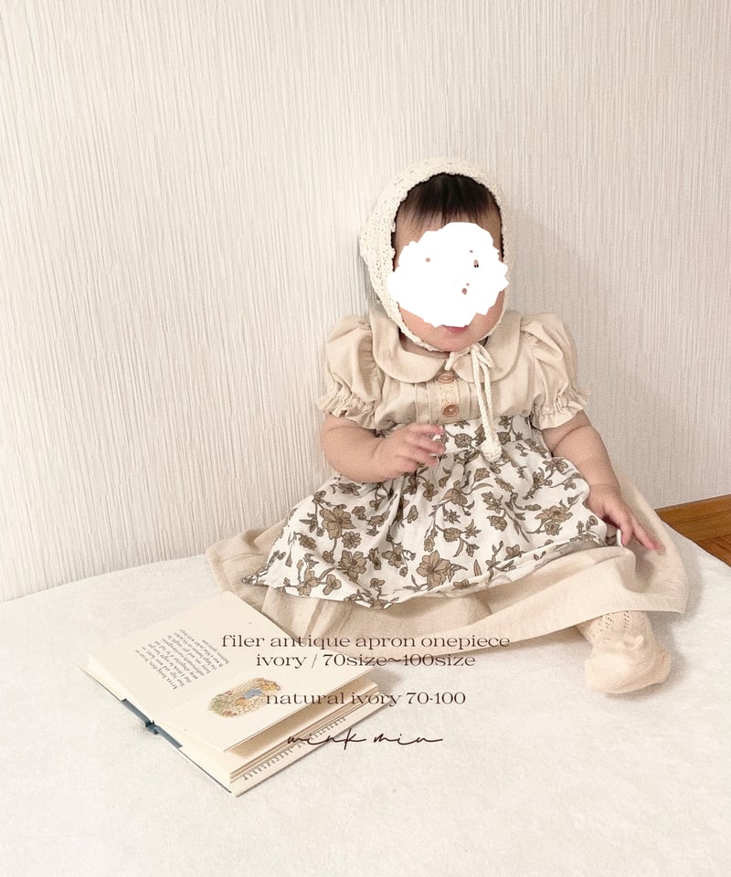 filer antique apron onepiece | wink miu