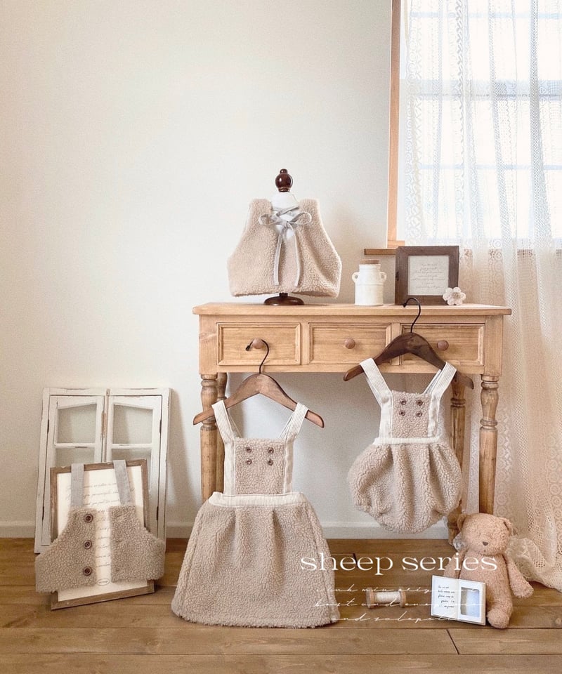 sheep apron tak onepiece | wink miu
