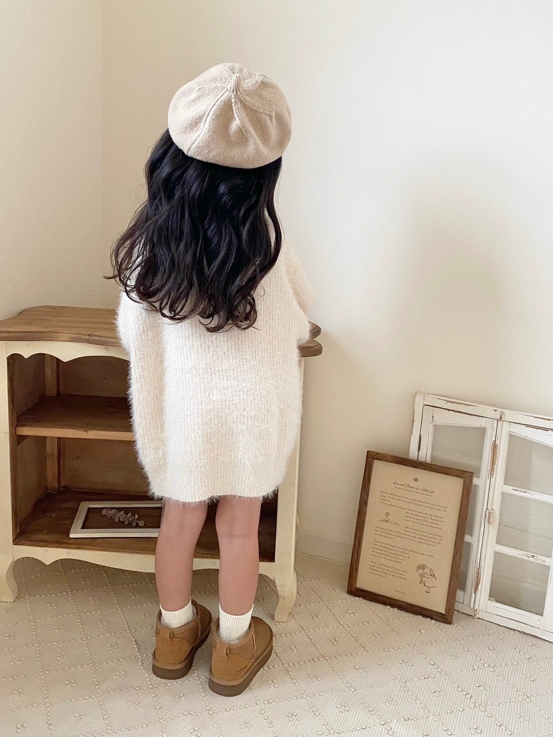 ワンピース BUBBLES BOUTIQUE shaggy ribbon onepiece BUBBLES