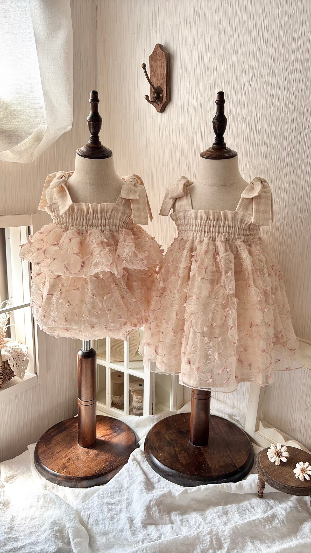 着物・セレモニードレス winkmiu pinky flower tulle rompers dress pinky flower tulle rompers dress | wink miu