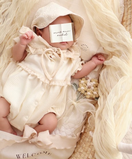 ceremony lib knit pumpkin rompers