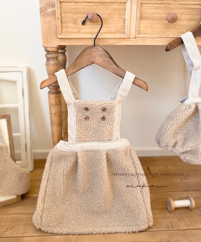 ワンピース LiiLU folk apron 6y LiiLU】SHIRA APRON | Oggi.