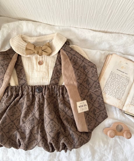 chic vest suit《pumpkin pants》