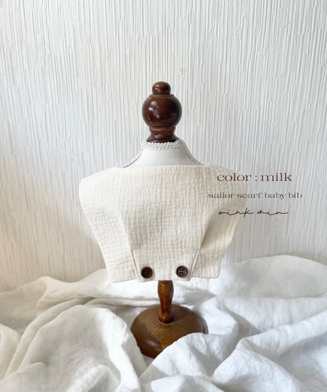 sailor scarf baby bib