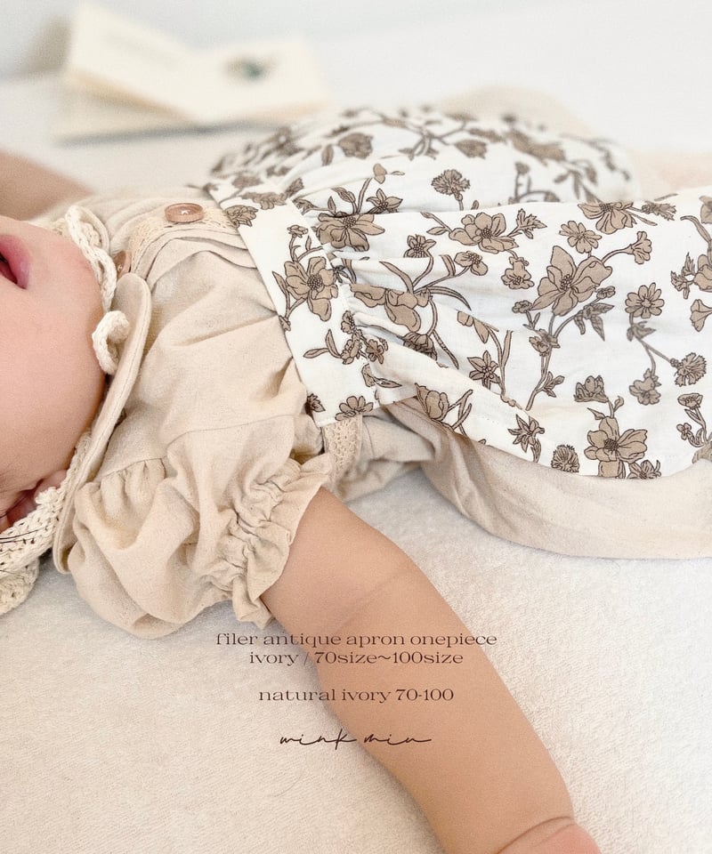 filer antique apron onepiece | wink miu