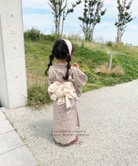 retro kids yukata (flower)