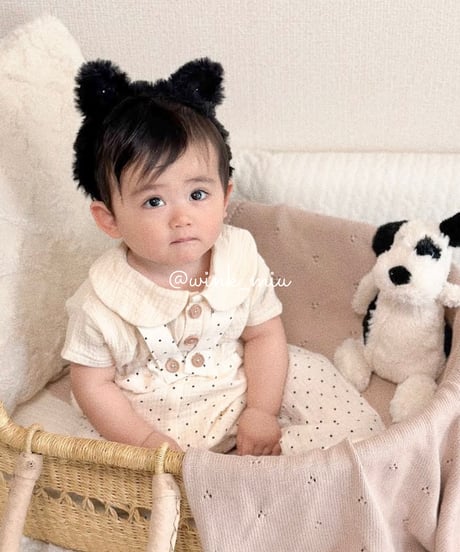 round collar w gauze tops 《milk/short sleeve》