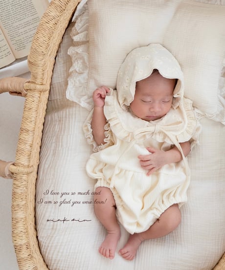 ceremony lib knit pumpkin rompers