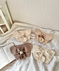 sailor scarf baby bib