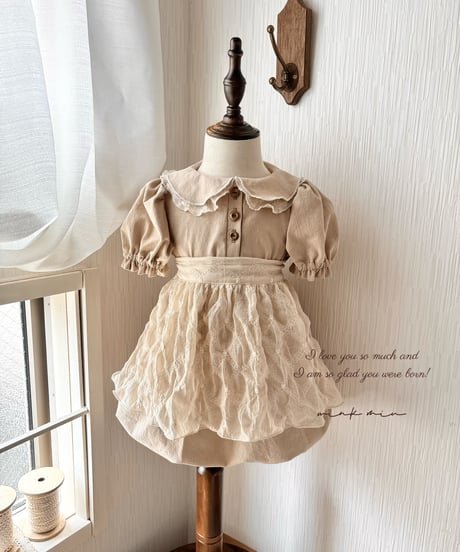 chiffon cake apron balloon onepiece