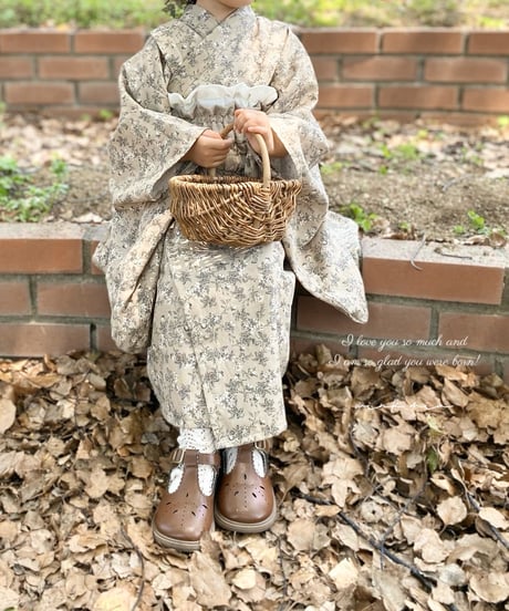 retro kids yukata (sick rose)