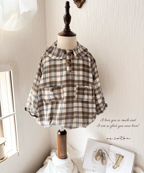 retro tartan shirt rompers