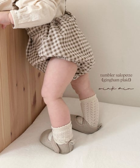 tumbler salopette《gingham plad》