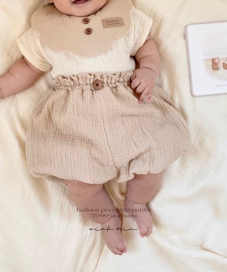 balloon pumpkin pants《beige》
