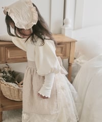 lib knit docking organdy onepiece