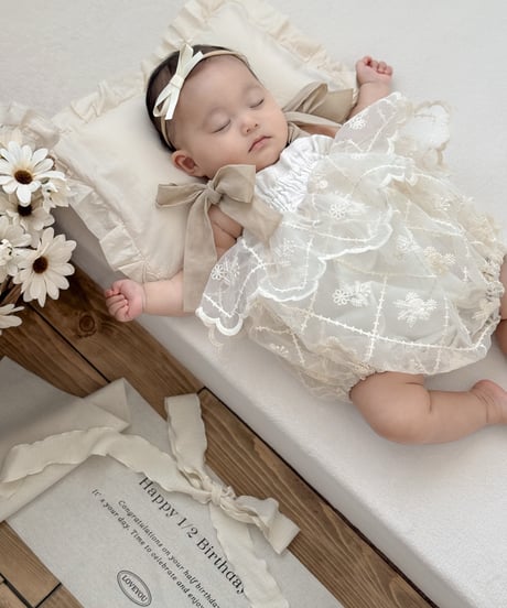 french diamond flower fairy rompers dress