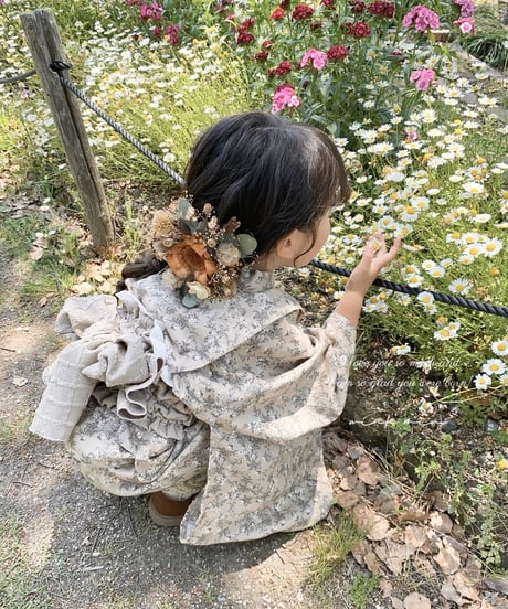 retro kids yukata (sick rose)