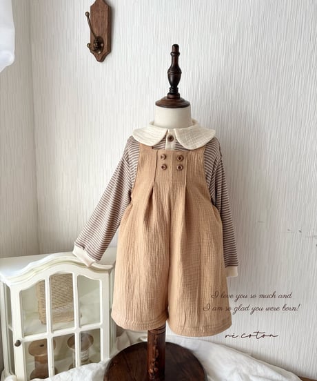 gauze colour stripe lib knit