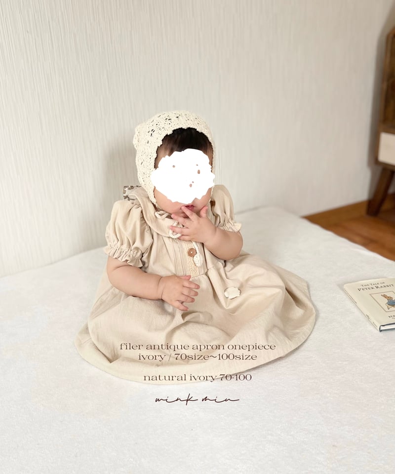 filer antique apron onepiece | wink miu