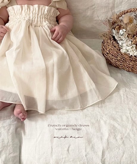 french organdy dress