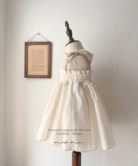 french organdy dress