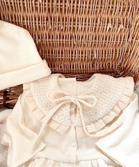 ceremony lib knit pumpkin rompers